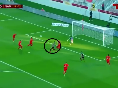 Video: golazo de chilena del equipo de Xavi, que luego gritó campeón