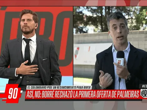 En ESPN revelaron a quién irá a buscar River si Borré se va en junio