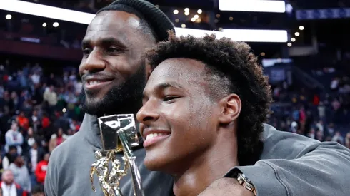 LeBron y Bronny James