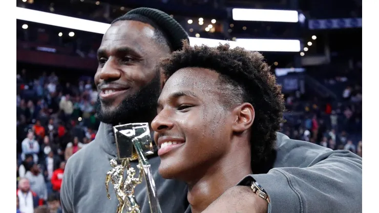 LeBron y Bronny James