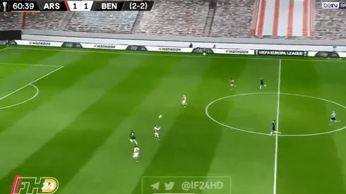 El blooper de Ceballos que le puede costar la Europa League al Arsenal