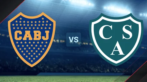 Boca Juniors vs. Sarmiento por la Copa de la Liga Profesional.