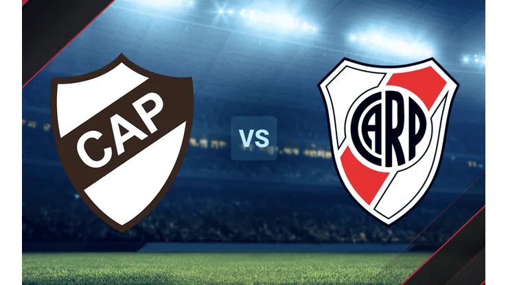 Platense vs River Plate por la Copa de la Liga Profesional.
