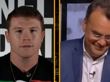 "No empiecen con sus ching... de siempre": Canelo abandona entrevista con Faitelson