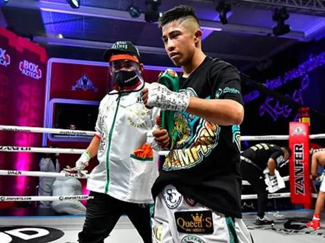 Julio César Martínez avisó que se moverá de división para hacer frente a otro mexicano