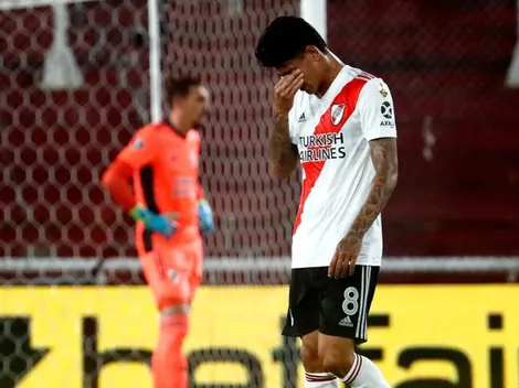 River ya sabe la sanción que Carrascal deberá cumplir por su expulsión contra Palmeiras