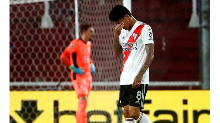 River ya sabe la sanción que Carrascal deberá cumplir por su expulsión contra Palmeiras