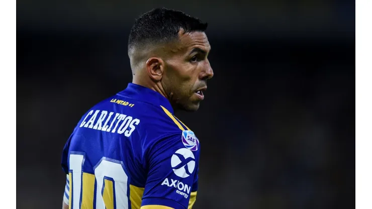 Tevez, ausente en el entrenamiento y casi descartado contra Sarmiento