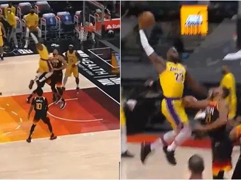 ¡Qué locura! Saquen foto: el nuevo póster de LeBron James