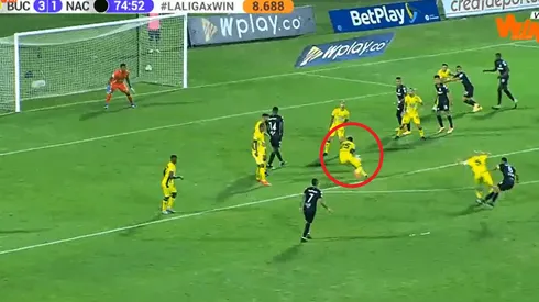 ¿Robaron a Nacional? La jugada que todos pidieron como penal antes del 3-1