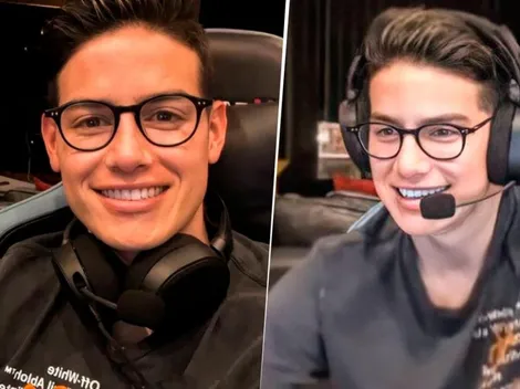 "A mi con esas bromitas, no": la reacción de James por el saludo a 'Rosa Melano'