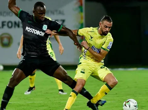 Noche de goles: Atlético Nacional no pudo con Bucaramanga y cedió tres puntos