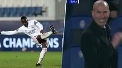 Zidane: "Era una jugada ensayada, pero el que tenía que rematar no era Mendy"