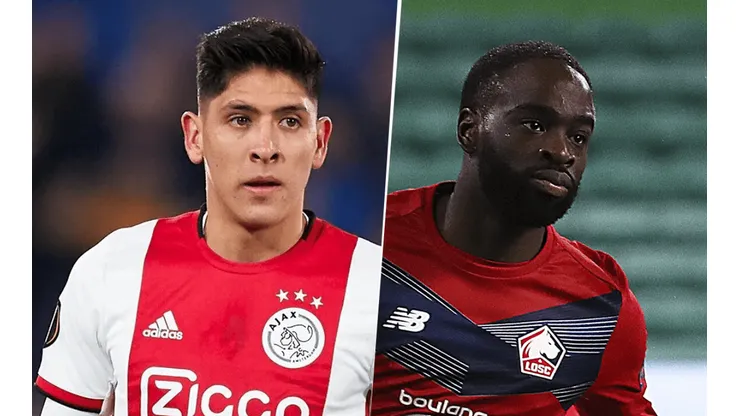 Ajax vs. Lille por la Europa League (Foto: Getty Images).