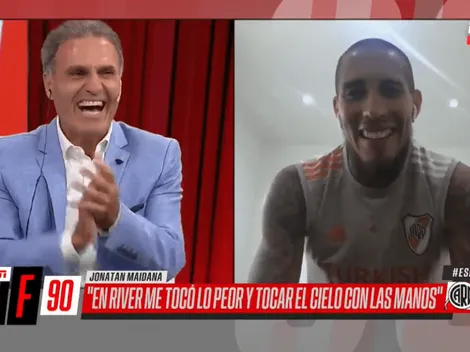 El divertido cruce de Ruggeri y Maidana con Boca y River de por medio