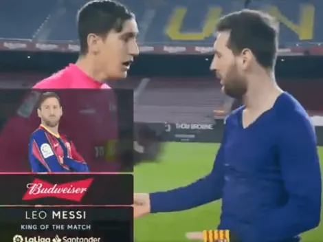 Le pidió la camiseta a Messi pero nunca imaginó la reacción del "10"
