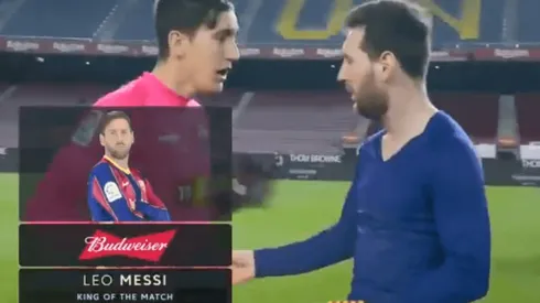 Le pidió la camiseta a Messi pero nunca imaginó la reacción del "10"