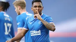 Alfredo Morelos, delantero y figura del Rangers de Escocia.