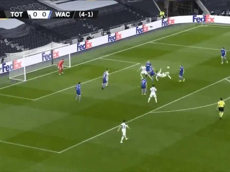 Ayer Giroud, ¡hoy Dele Alli! Controló y clavó un golazo de chilena