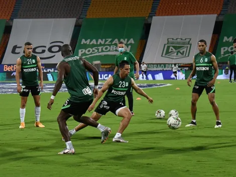 Las novedades de Atlético Nacional para enfrentar a Atlético Bucaramanga