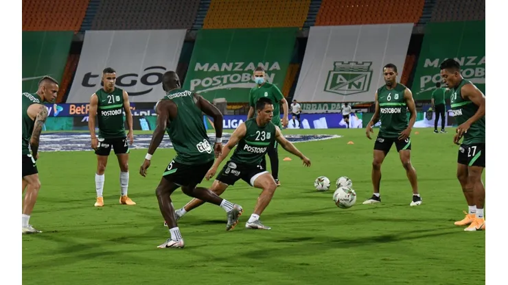 Las novedades de Atlético Nacional para enfrentar a Atlético Bucaramanga