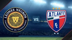 Leones Negros vs. Atlante por la Liga de Expansión MX.