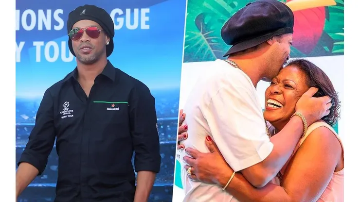 El conmovedor mensaje de Ronaldinho luego de la muerte de su madre