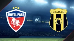 Royal Pari vs. Guaraní por la Copa Libertadores.