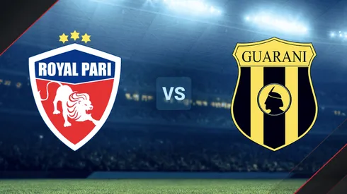 Royal Pari vs. Guaraní por la Copa Libertadores.