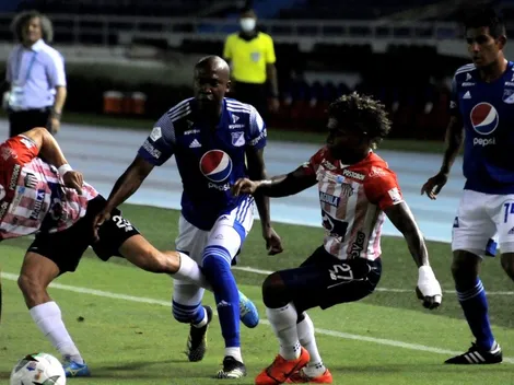 Junior de Barranquilla se impuso en casa y le sacó tres puntos a Millonarios