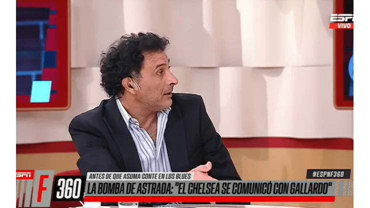 Leonardo Astrada, sin pelos en la lengua.