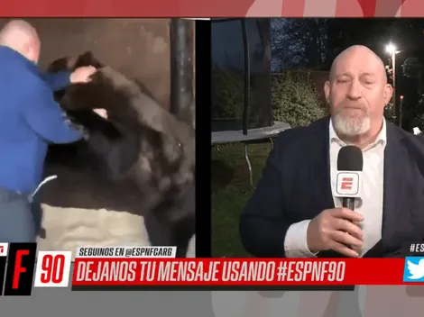 Video: Christian Martin se puso a pelear con un oso y nos volvió locos a todos