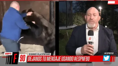 Christian Martin en sus dos facetas.