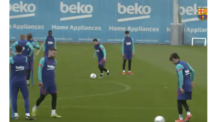 El golazo genial de Lionel Messi.