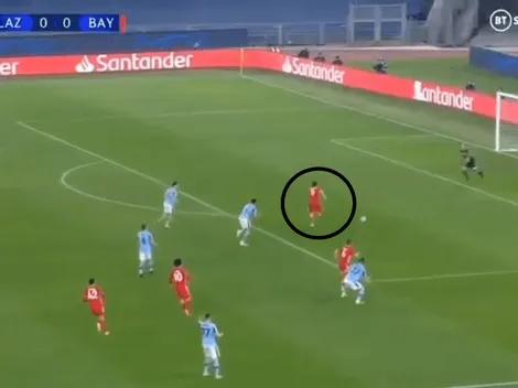 Video: Lewandowski tardó solo nueve minutos en poner arriba al Bayern contra Lazio