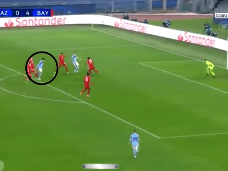 Video: Correa marcó el golazo del honor de Lazio contra Bayern Munich