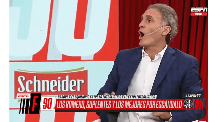 Oscar Ruggeri sorprendió a propios y extraños.