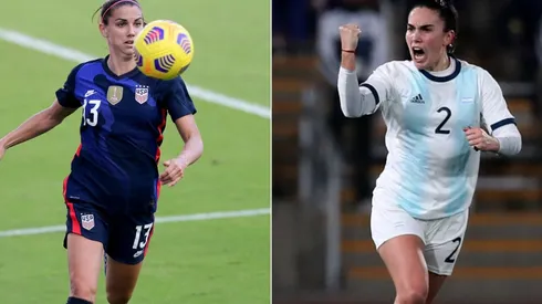 USWNT se enfrenta a Argentina por final de SheBelieves Cup 2021 (Fuente: Getty imágenes).