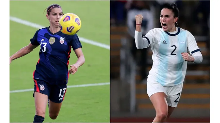 USWNT se enfrenta a Argentina por final de SheBelieves Cup 2021 (Fuente: Getty imágenes).
