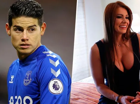 Es un travieso: James bromeó y dijo que no sabe quién es Esperanza Gómez