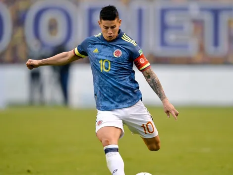 Lo reconoció el propio James: "No sé si vaya a jugar contra Brasil"