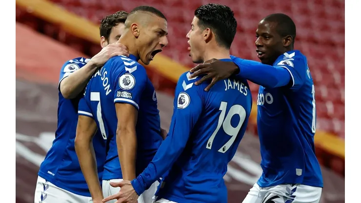 Con esta jugada, James y Richarlison guiaron al Everton a la histórica victoria en Anfield.