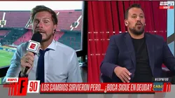 Cristian Fabbiani, sin pelos en la lengua.