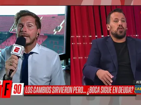 Video: Fabbiani, en llamas, aseguró que Boca fue un desastre contra Newell's