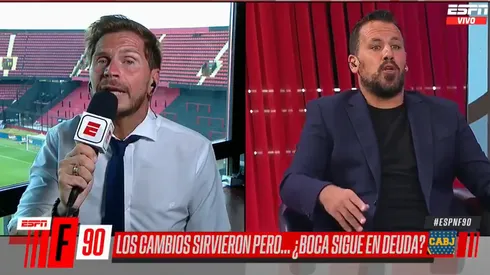 Cristian Fabbiani, sin pelos en la lengua.