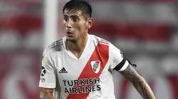Foto en Instagram: la frase épica de River que Angileri tiene en su termo