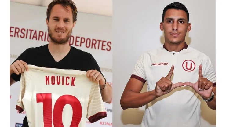 Novick y Valera son algunos de los refuerzos de Universitario.