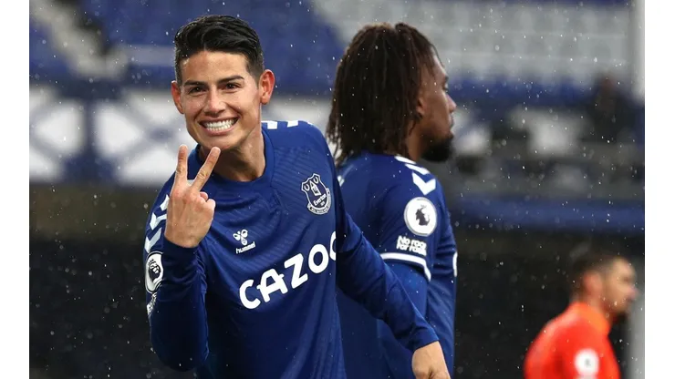 James Rodríguez y sus palabras tras vencer al Liverpool en Anfield.