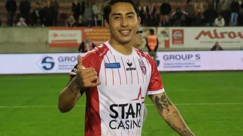 Omar Govea y una gran asistencia en Zulte.
