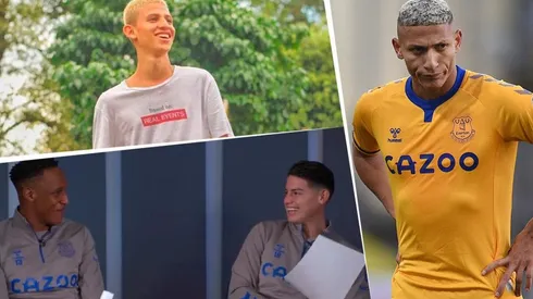 James y Mina se burlaron de Richarlison por parecerse a La Liendra